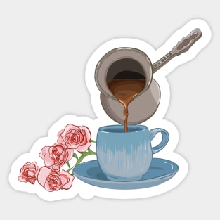 Arabic coffee Sticker